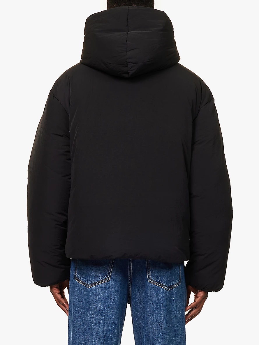 La Doudoune hooded relaxed-fit shell jacket - 4