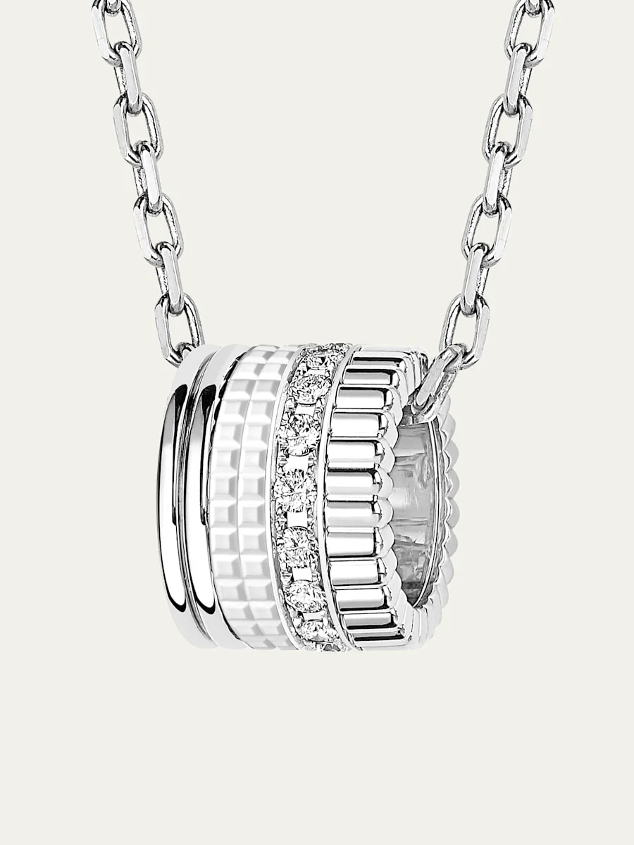 Quatre Double White Edition Pendant, Large Model - 1