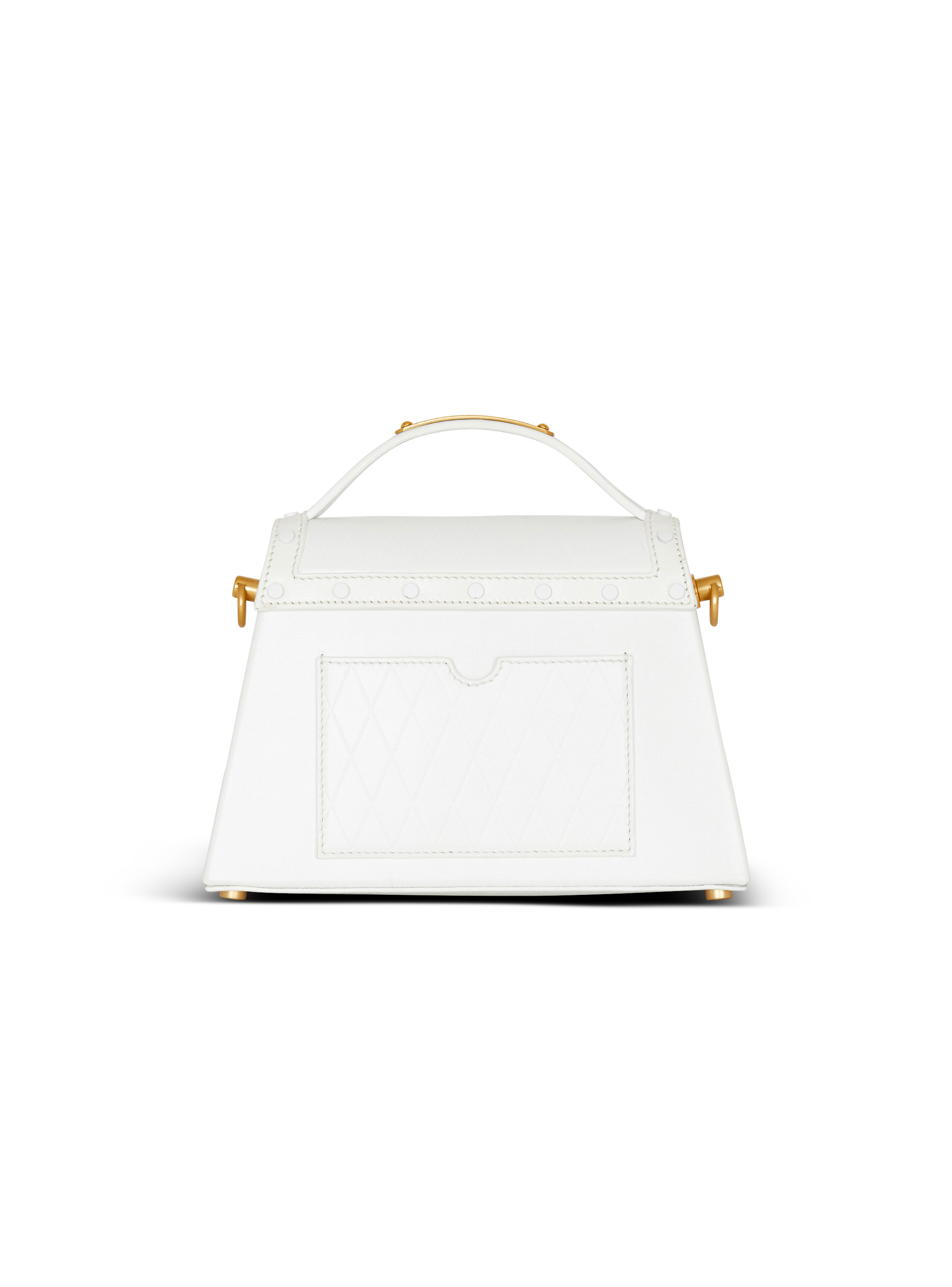 B-Buzz Dynasty bag in grid-embossed calfskin - 4