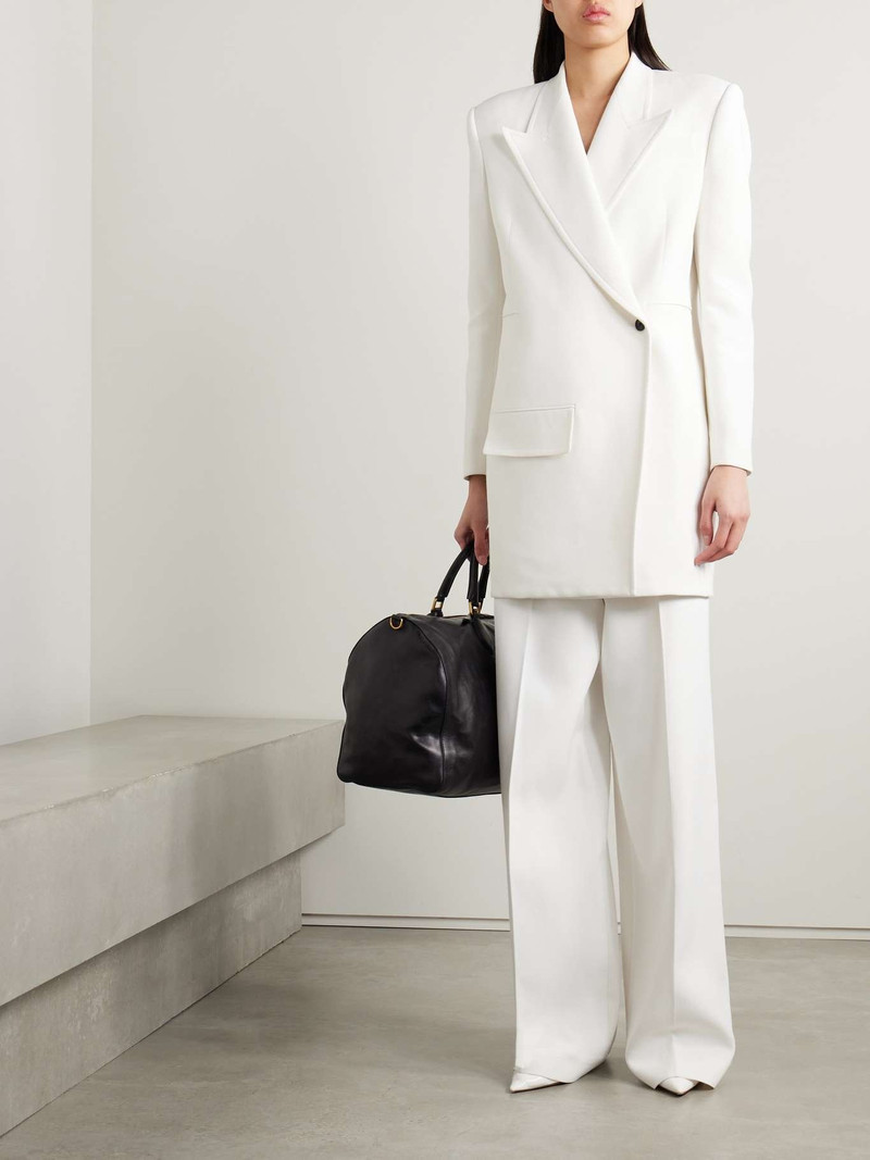 KHAITE Jacobson crepe blazer outlook