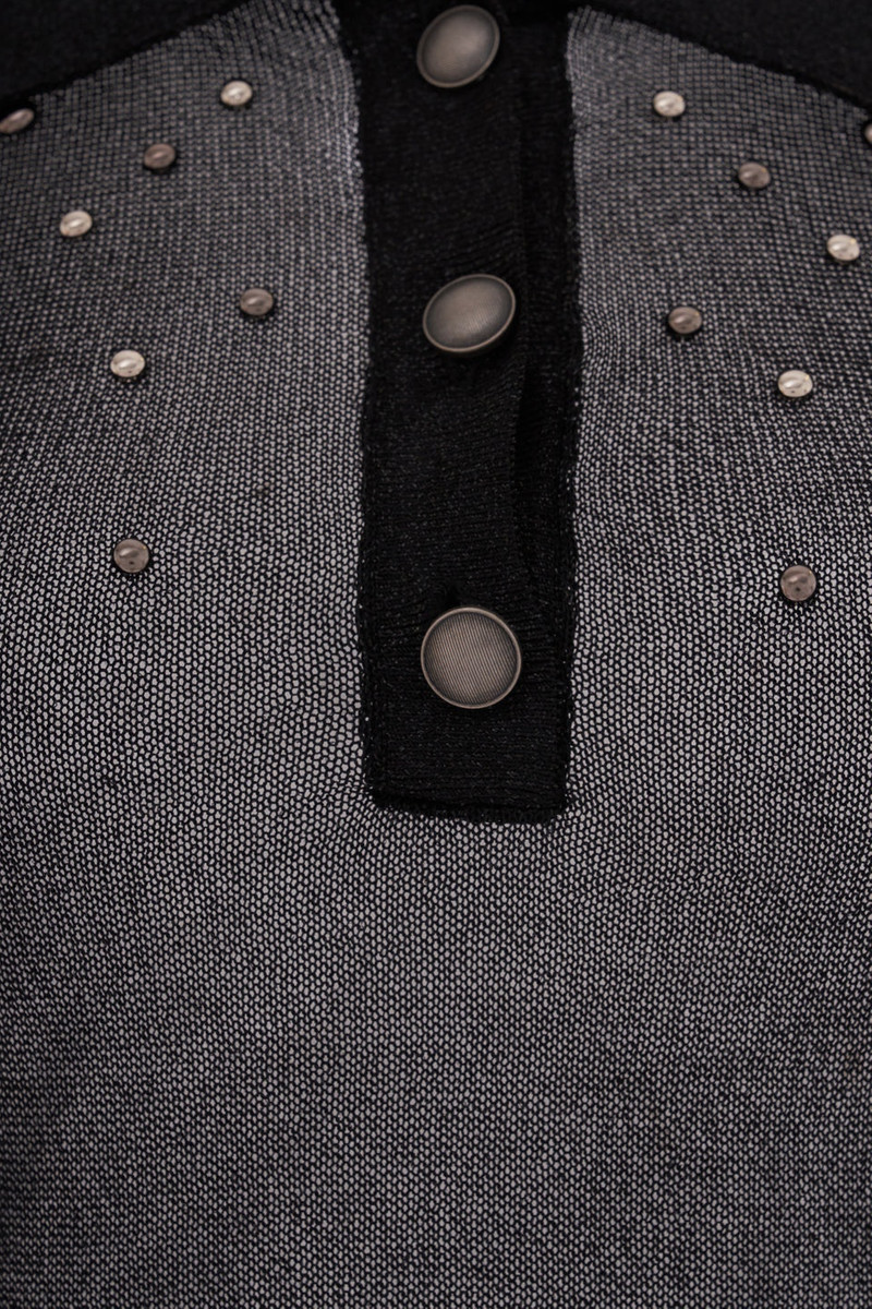 LUREX KNIT JUMPER WITH METAL HOTFIX 3