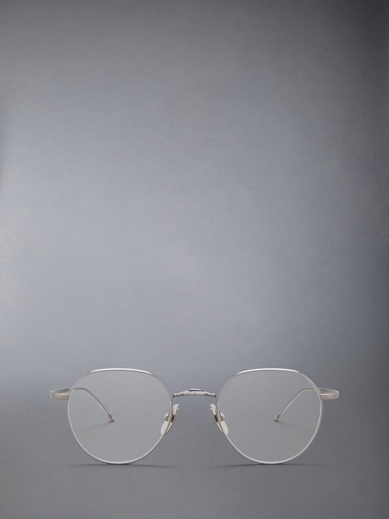 Titanium Round Eyeglasses 1