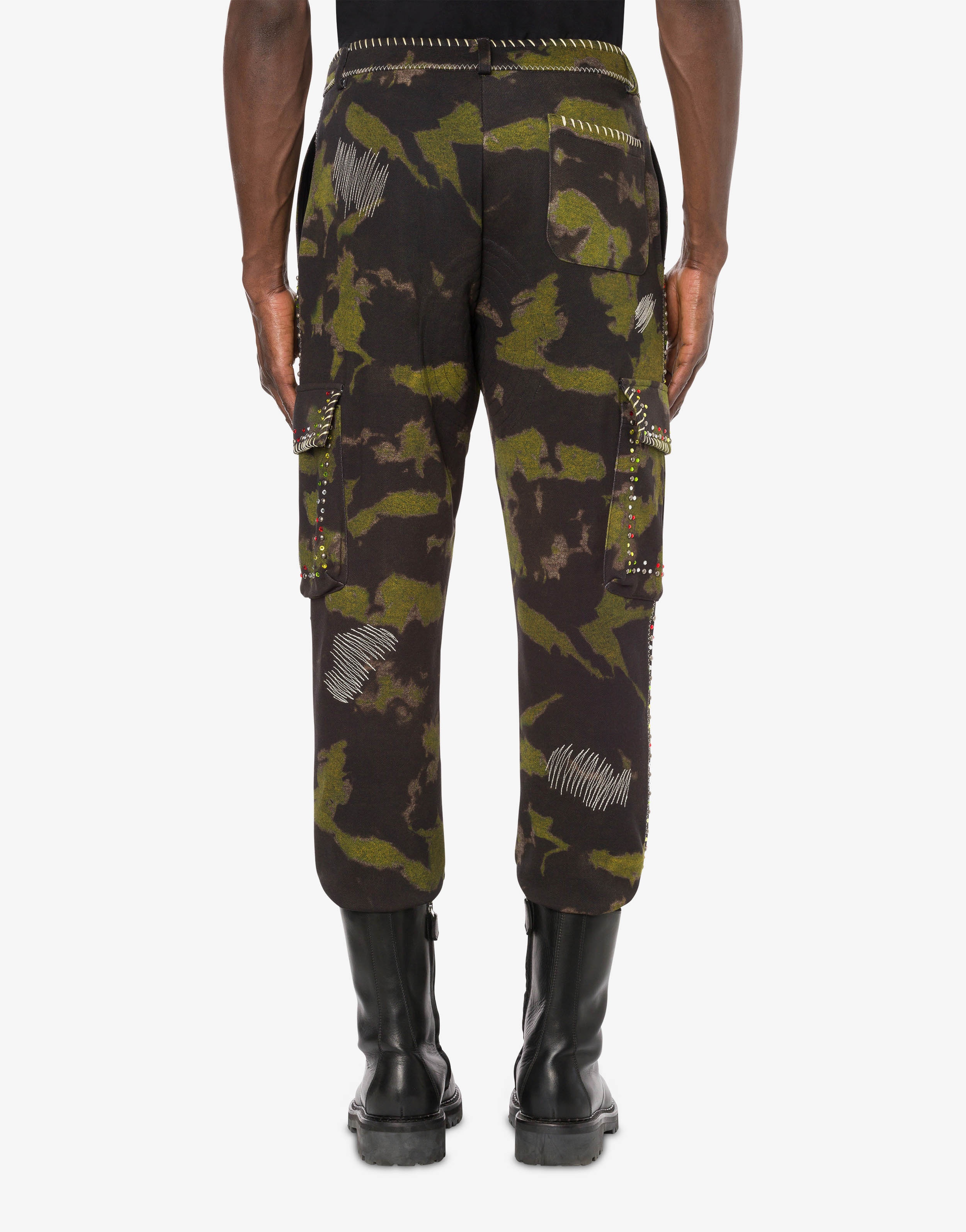 KATAKANA LOGO CAMOUFLAGE JOGGING - 3