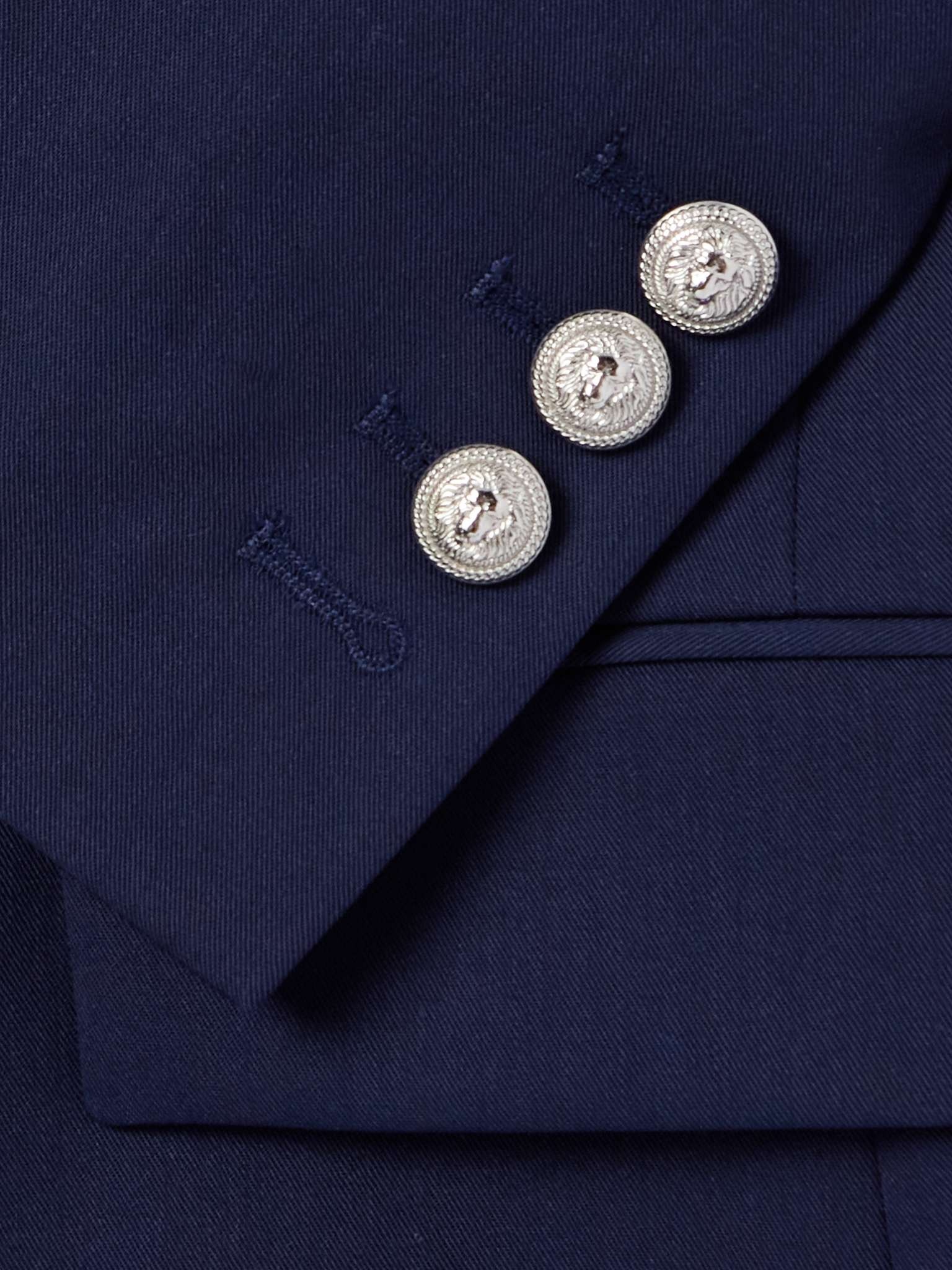 Slim-Fit Wool Blazer - 10