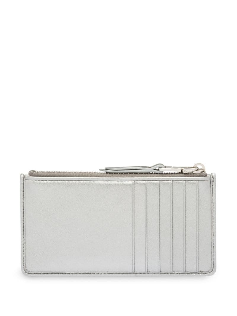 metallic Matelassé pouch - 2