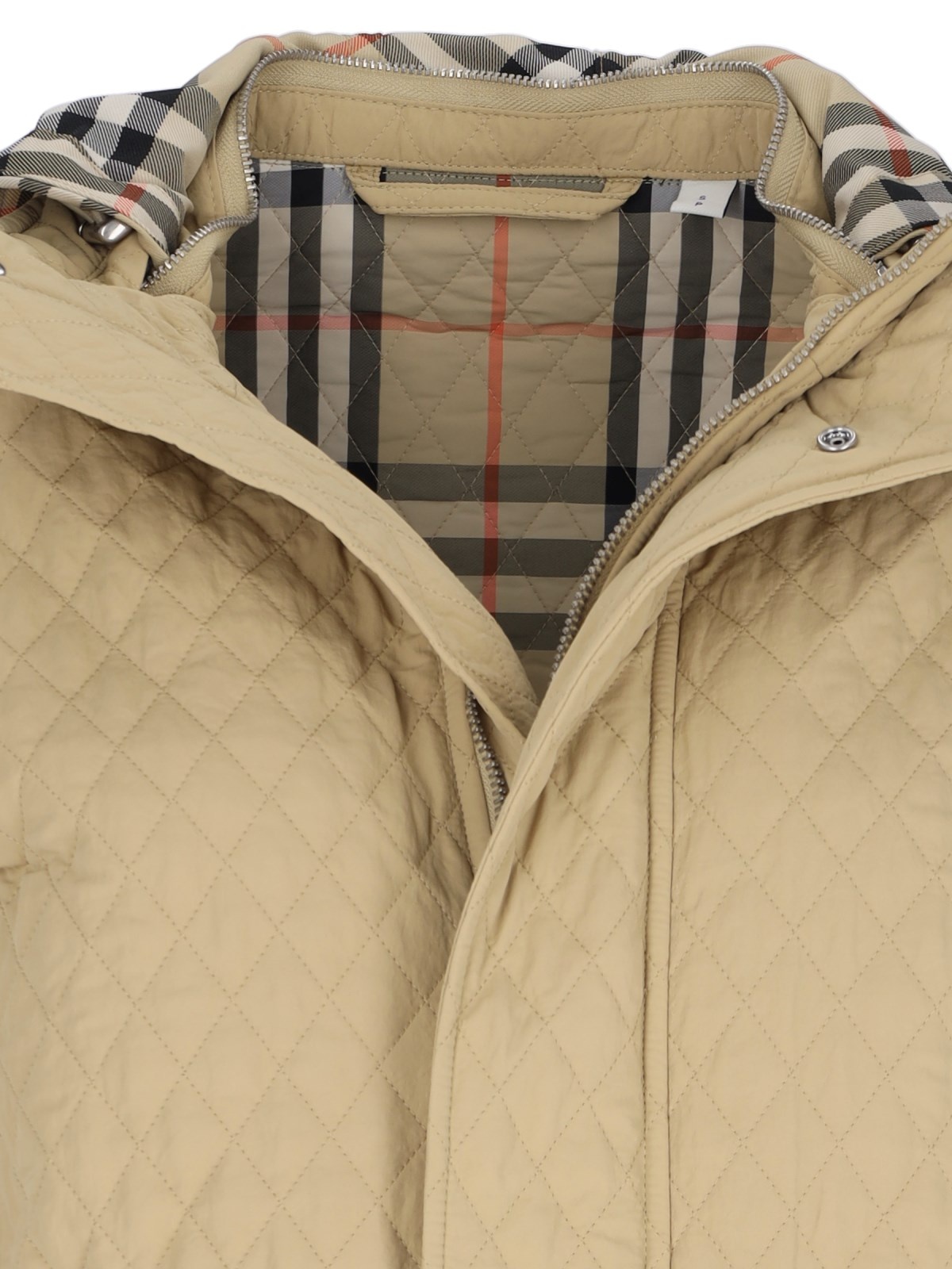 'CHECK' TECH HOODED JACKET - 3