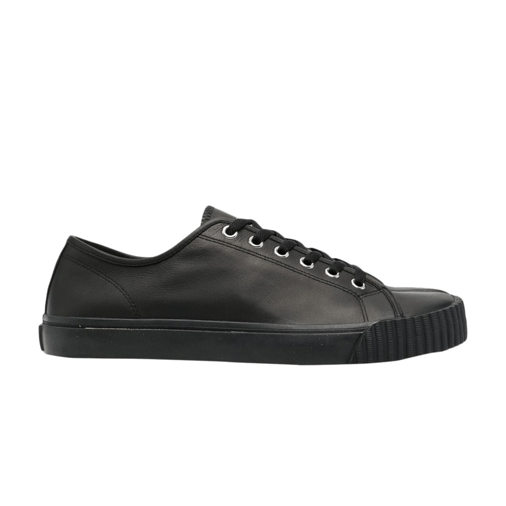 Maison Margiela Tabi Leather Low 'Black' - 1