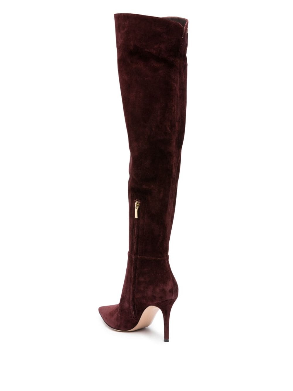 Cuissard 90mm suede boots - 3