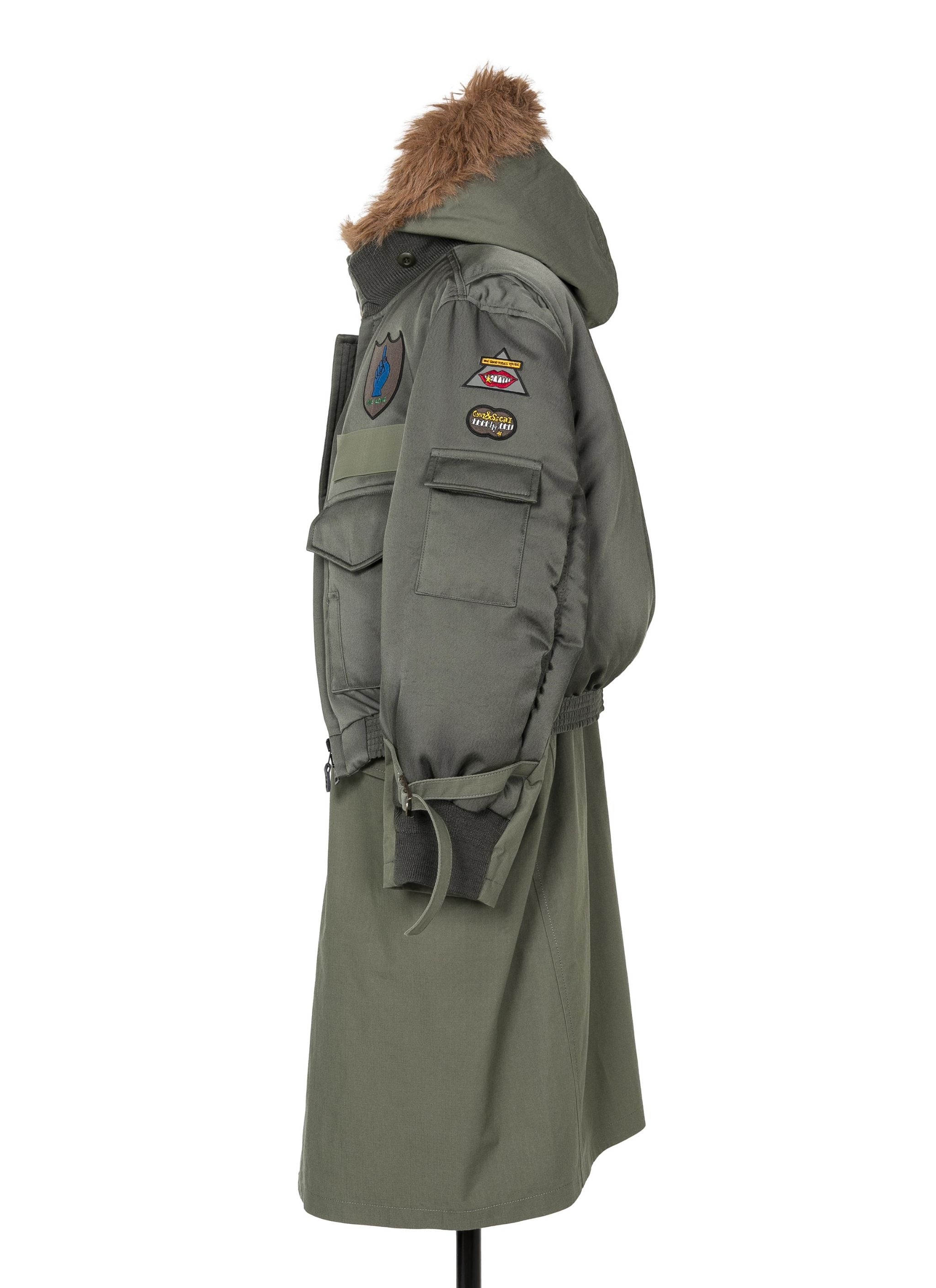 sacai x SPIEWAK Gonz Multi Patch Coat - 3