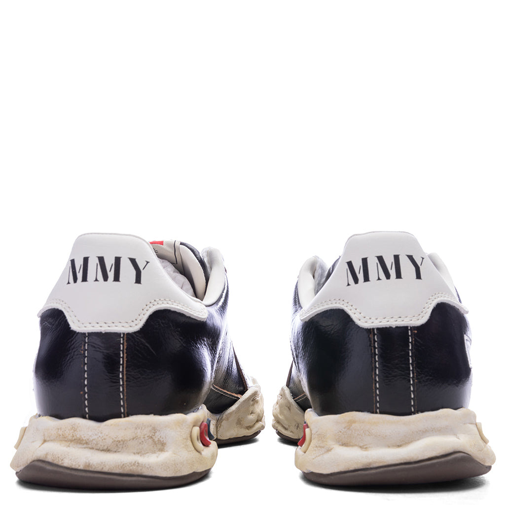 HERBIE LOW OG SOLE WRINKLED LEATHER - BLACK - 4