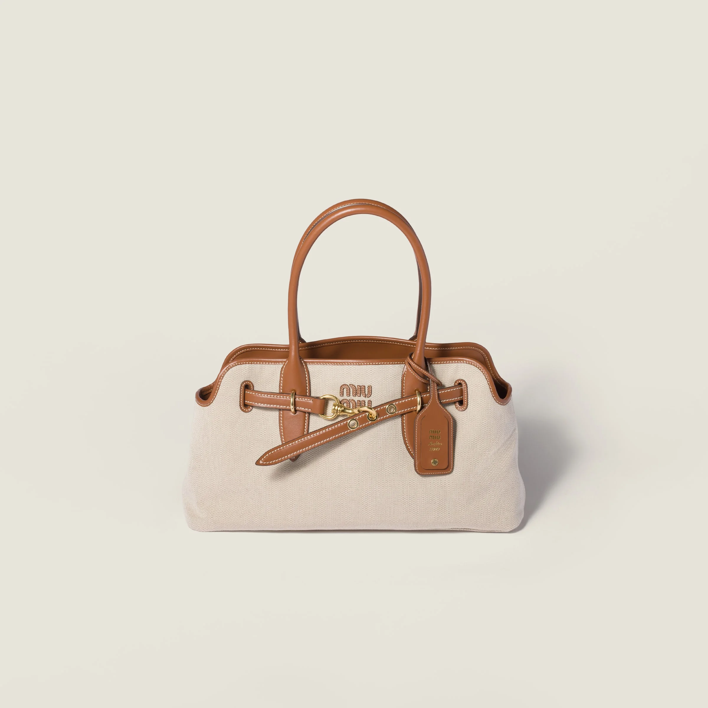 Aventure canvas and leather bag - 1