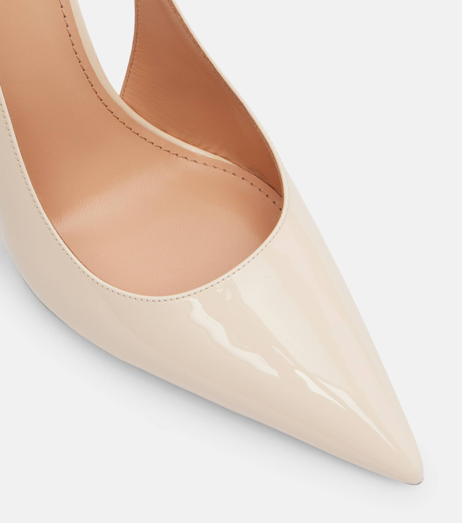 Bridal Lidia 105 patent leather slingback pumps - 5