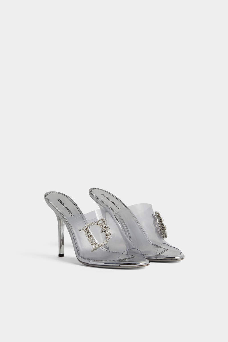 TRANSPARENT QUEEN  SANDALS - 2