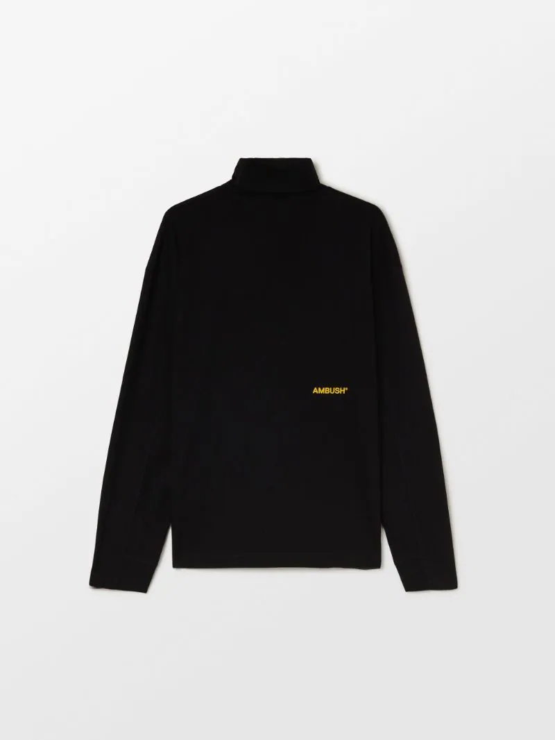 PRINT TURTLENECK L/S T-SHIRT - 2