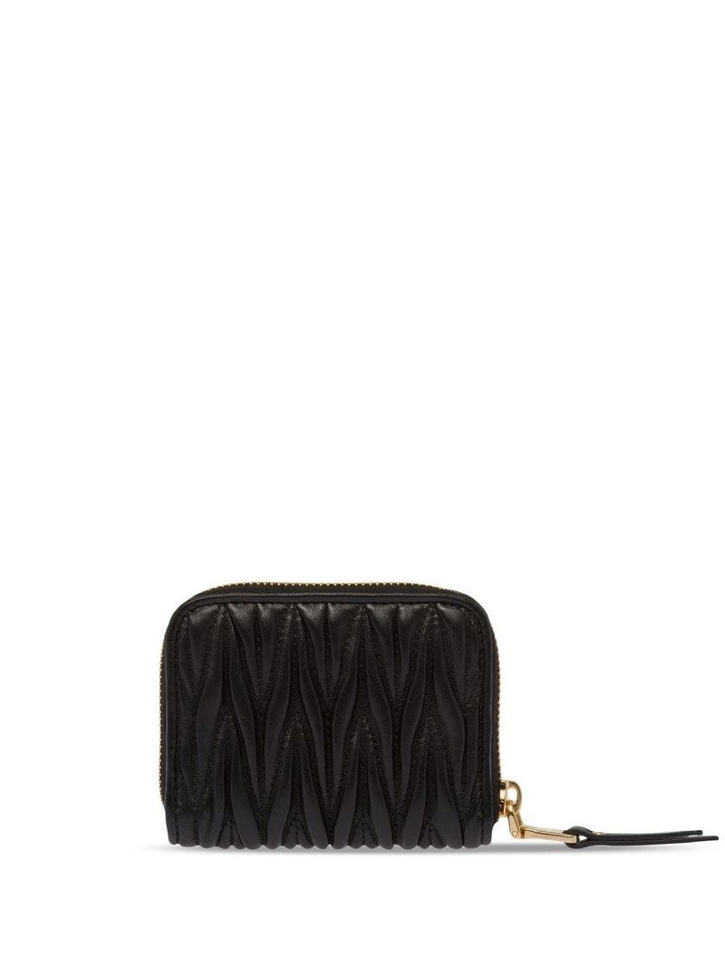 Miu Miu matelassé leather coin purse outlook
