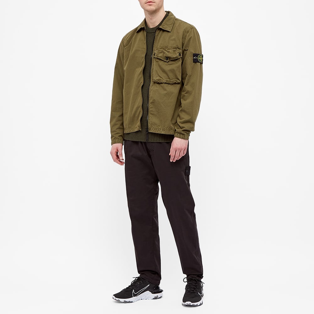 Stone Island Zip Pocket Overshirt - 8