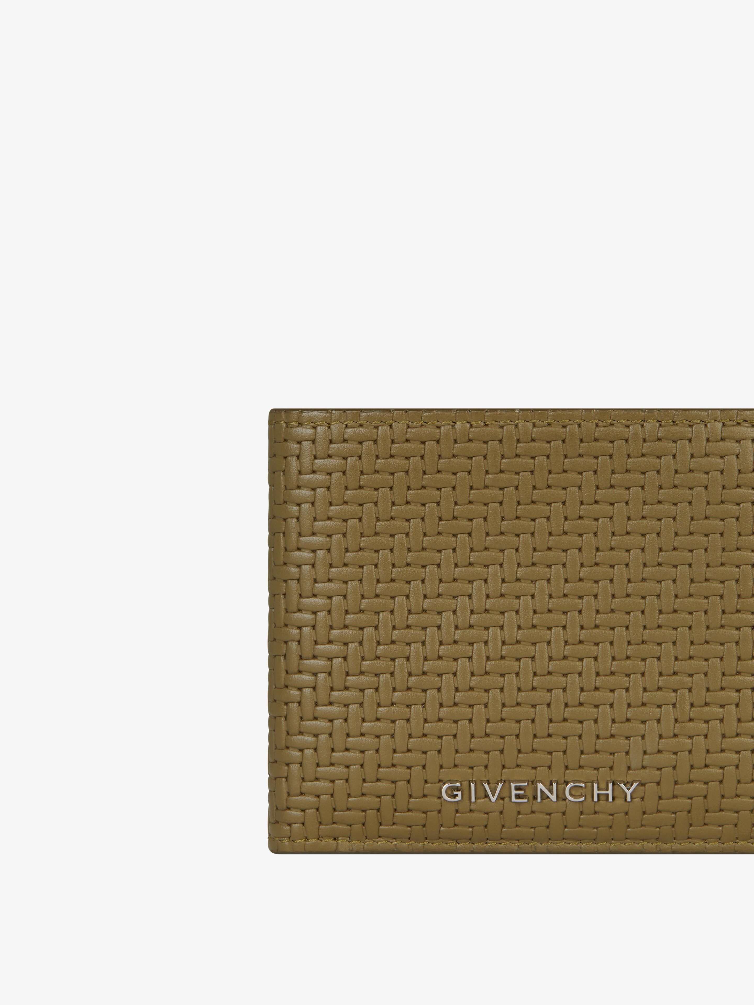 GIVENCHY WALLET IN BRAIDED-EFFECT LEATHER - 2