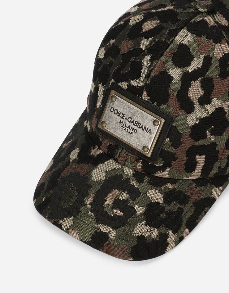 Camouflage baseball cap with plate - 2