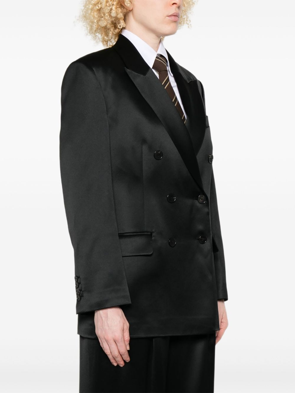 double-breasted blazer - 3