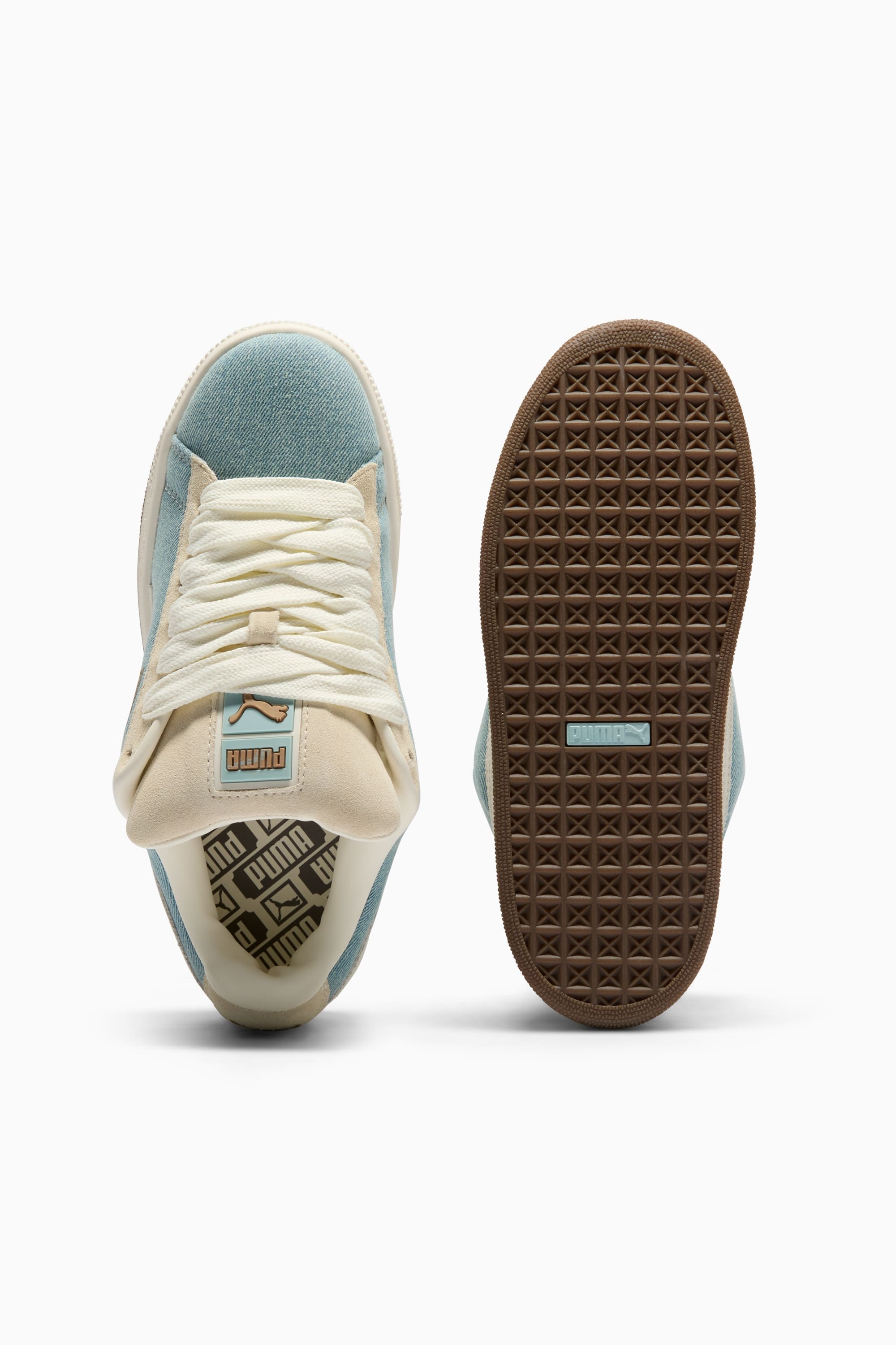 Suede XL Denim Women's Sneakers - 6