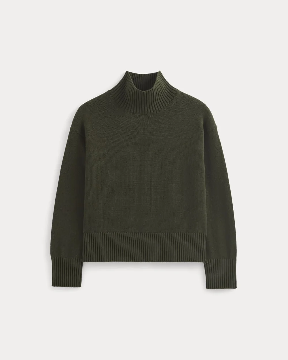 THE BOXY TURTLENECK IN EVERYDAY COTTON - 1