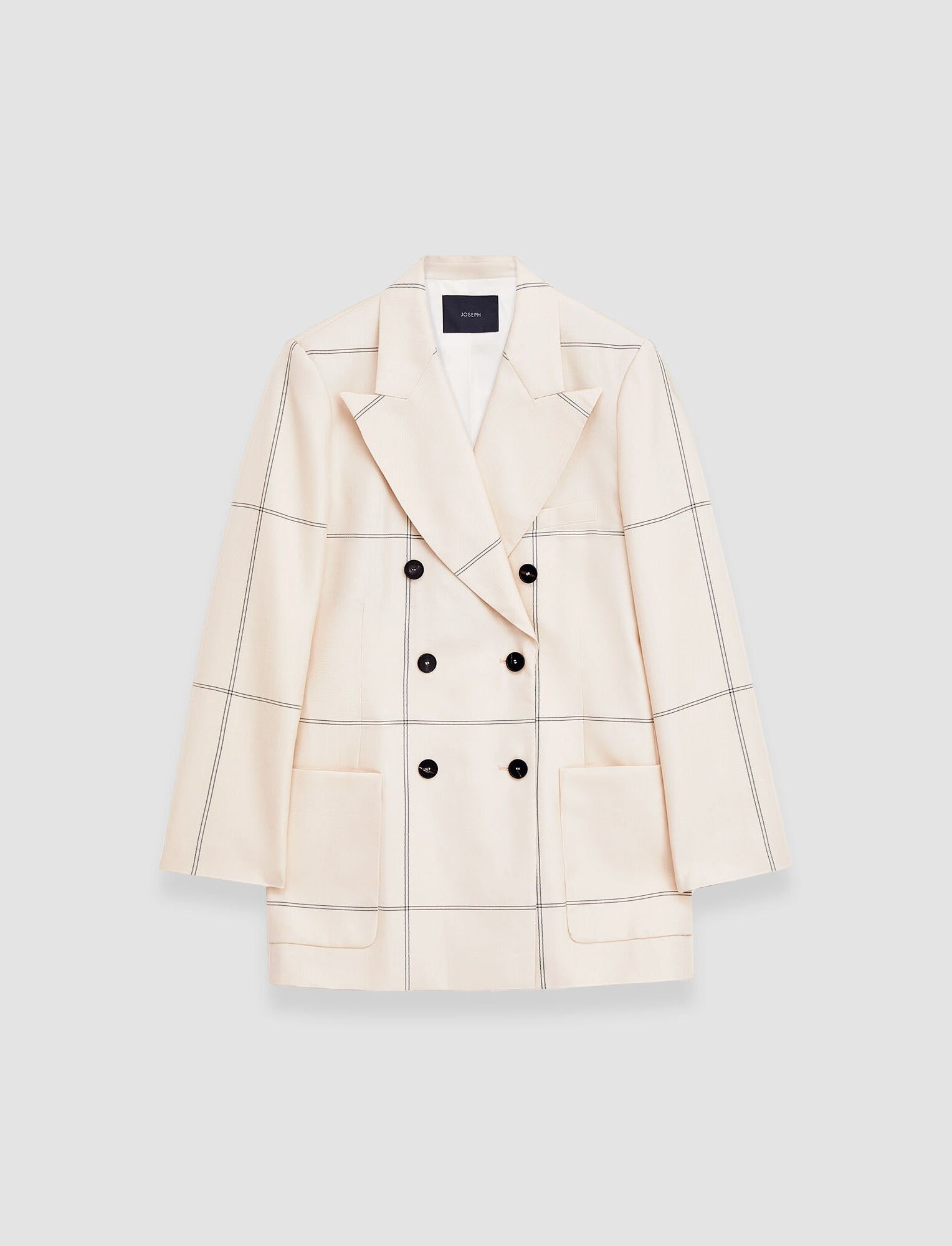 Wool Tartan Leandre Jacket - 1