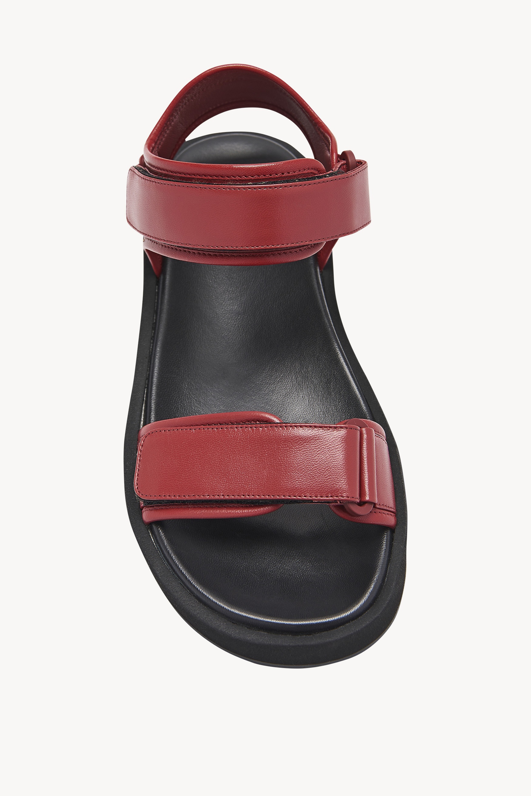 Hook and Loop Sandal in Leather - 3