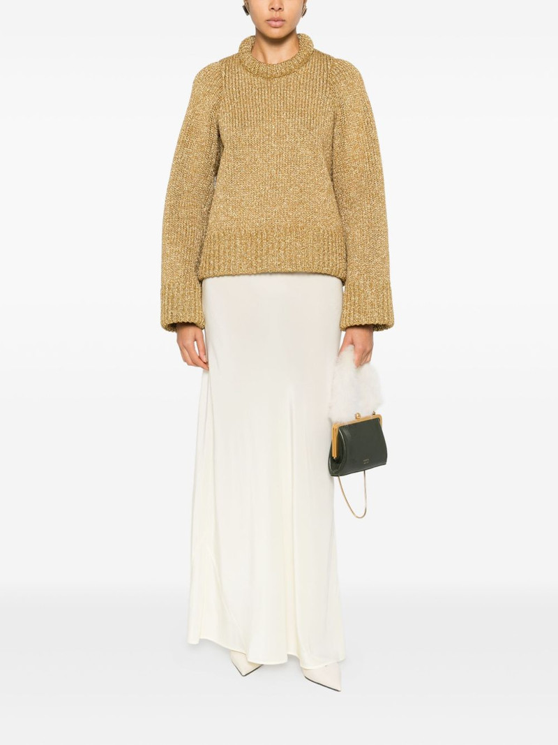N°21 ribbed roundneck knitwear outlook