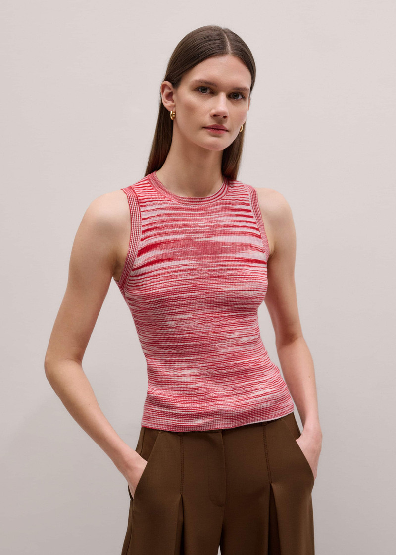 Slim Fit Knit Vest 6
