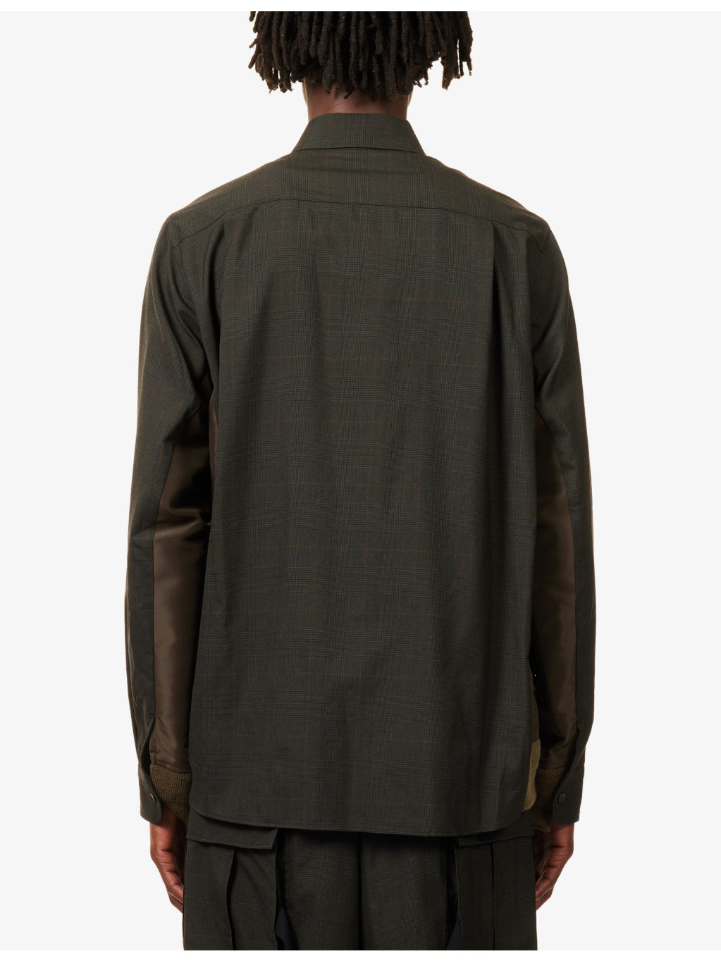 Glen Checked Wool-Blend Shirt - 4