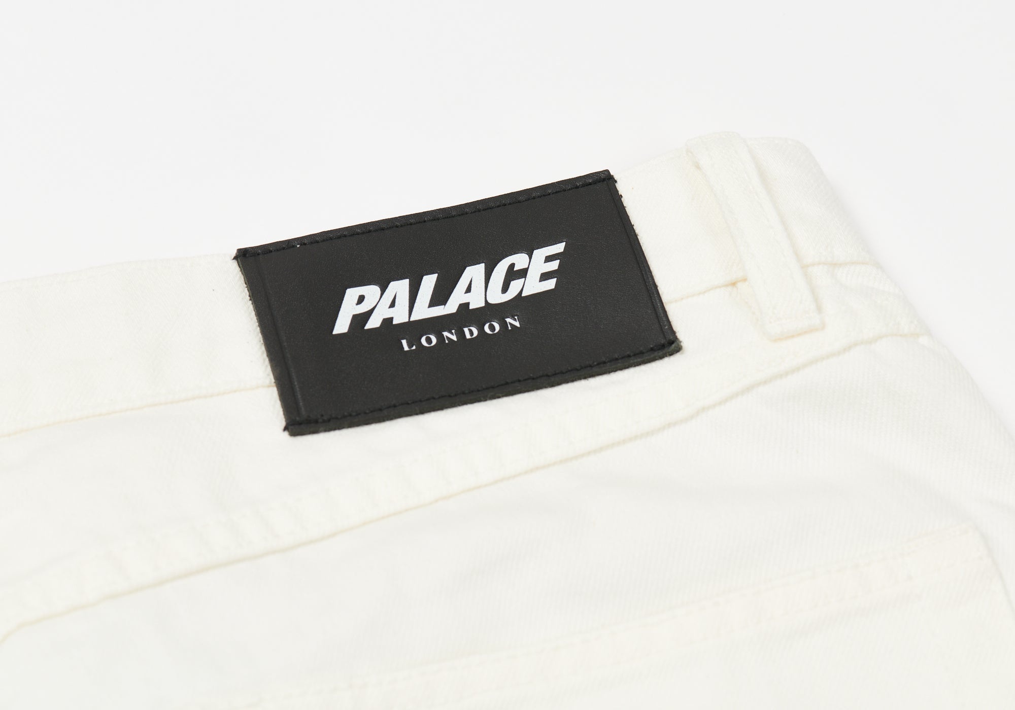 PALACE ZOMBY DENIM JEANS WHITE - 6