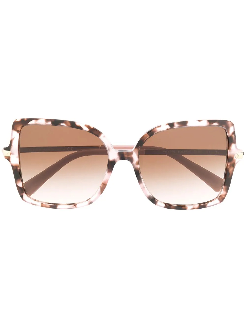 square oversized sunglasses - 1