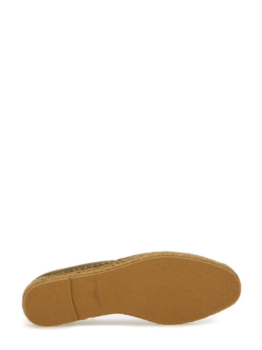 Saint Laurent Men Cotton Gabardine Espadrille - 5
