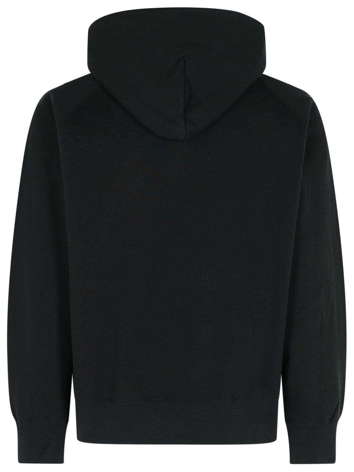 Sacai 'Charhartt Work In Progress' Black Cotton Sweatshirt Men - 3