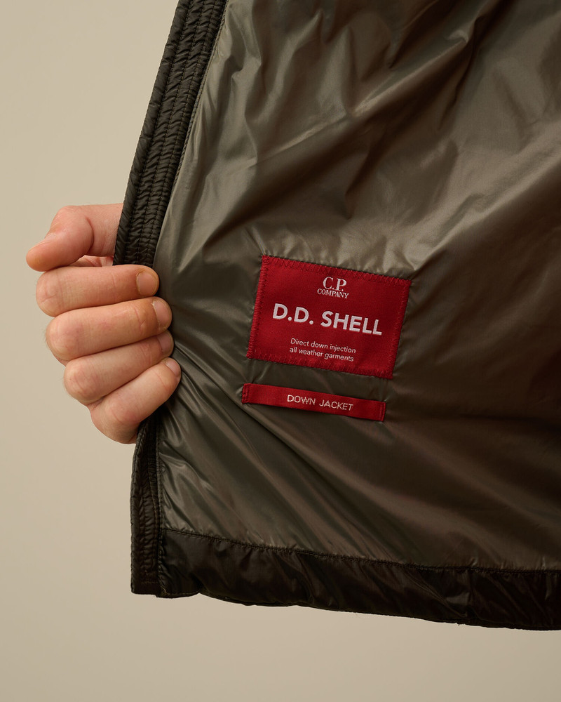 D.D. Shell Goggle Down Vest 6