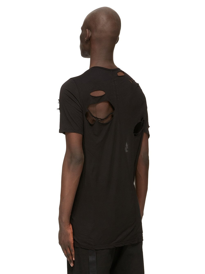 Rick Owens DRKSHDW Level T distressed t-shirt outlook