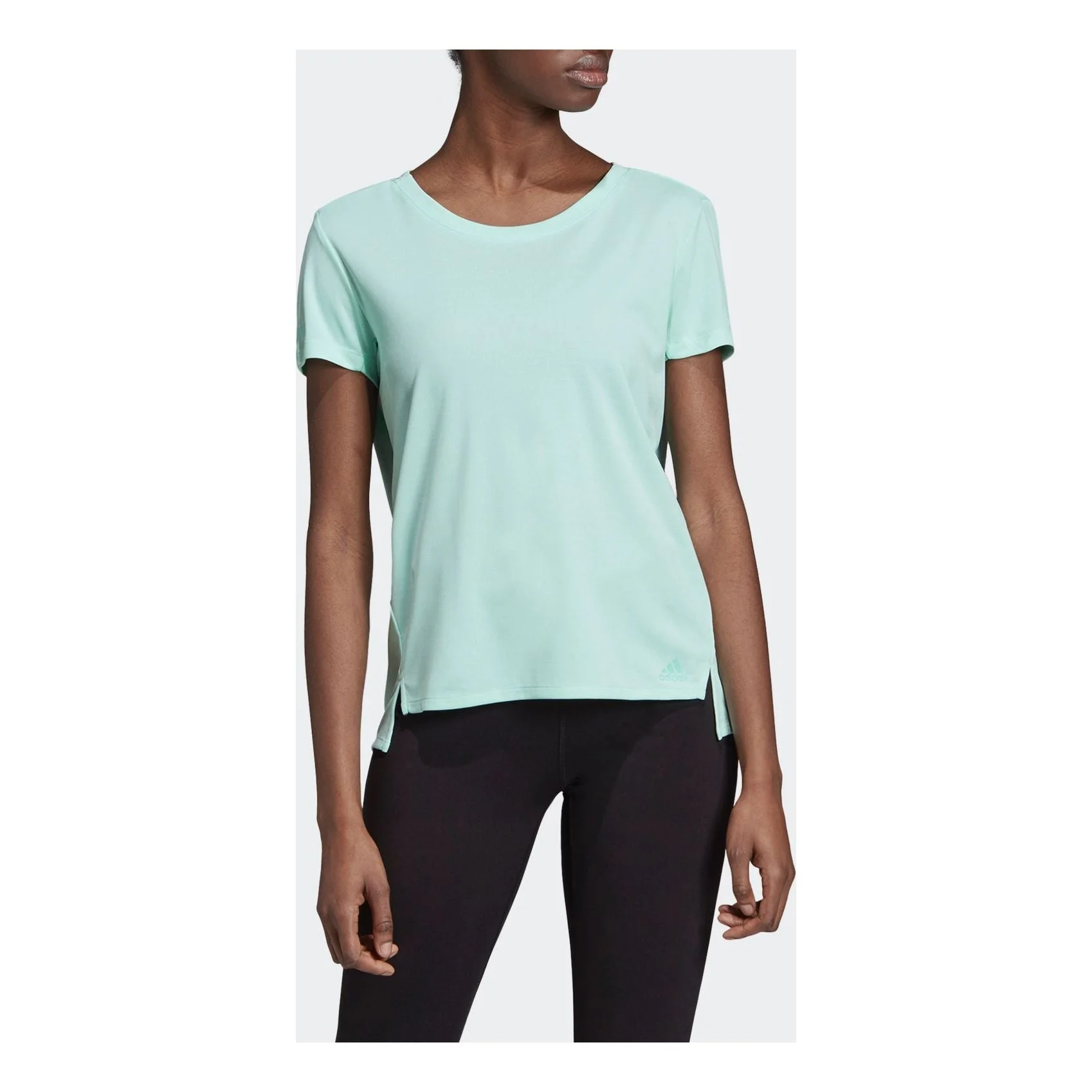 (WMNS) adidas CHILL TEE Short-sleeveTee Green EI6377 - 1