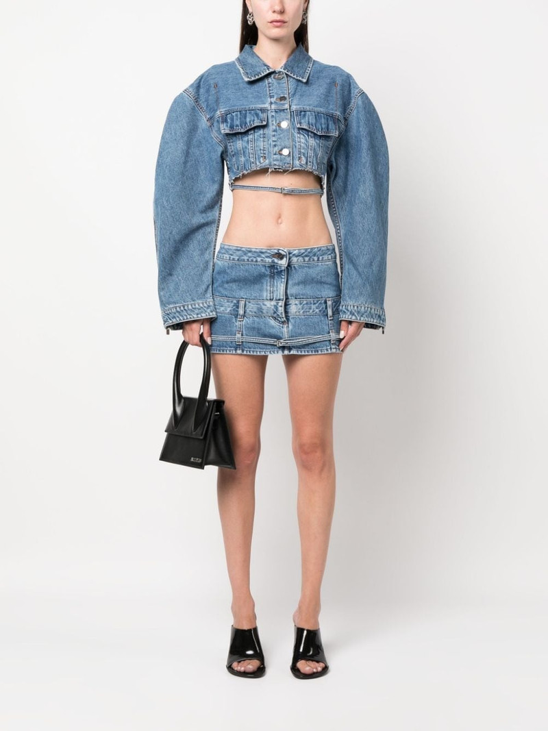 JACQUEMUS La mini de NÃ®mes Criollo miniskirt outlook