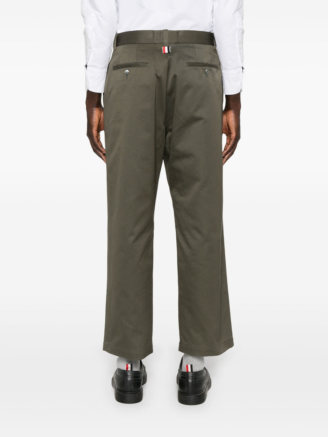 Unconstructed Straight Leg Pants - 4