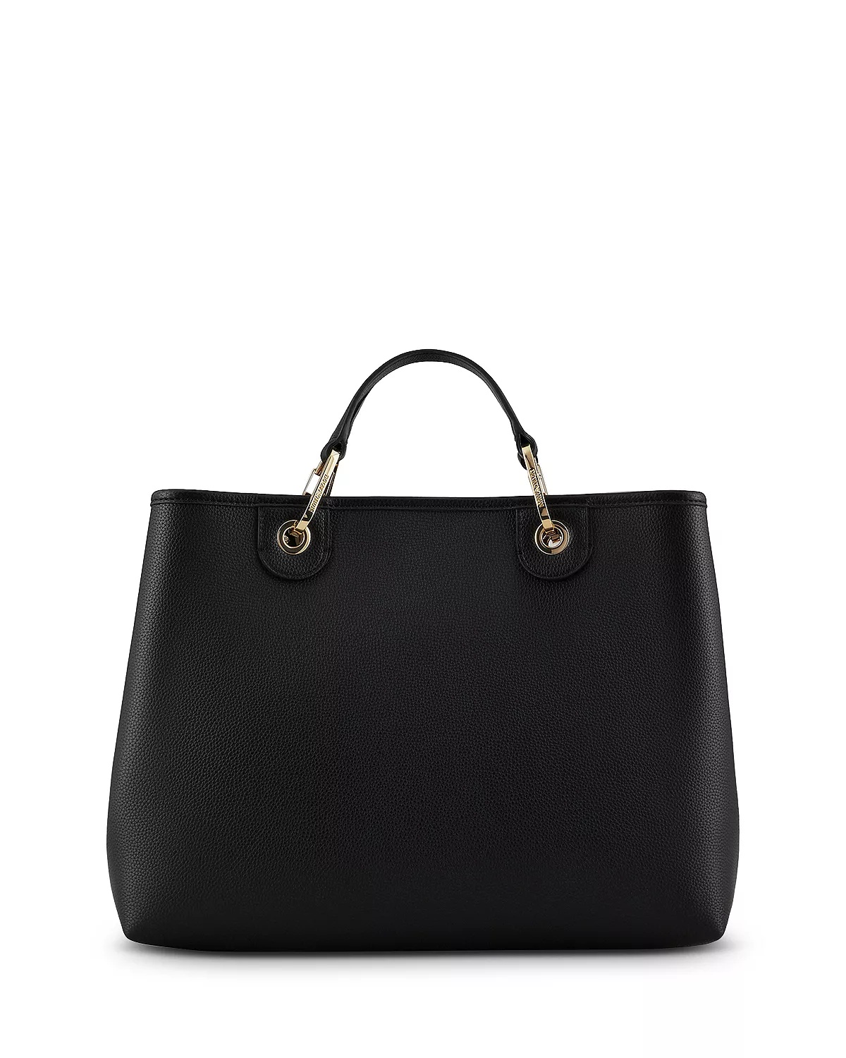 MyEA Medium Black Shopper Tote Bag - 5