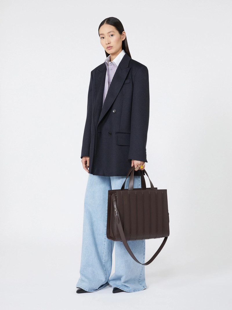 WHITNEYBAG7 Max Mara Whitney Bag 7 - Large - DARK BROWN 6