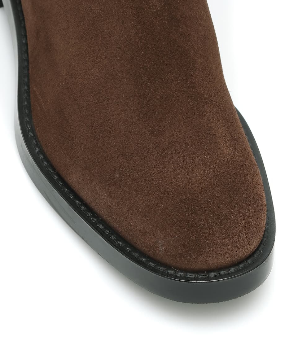 Suede Chelsea boots - 6