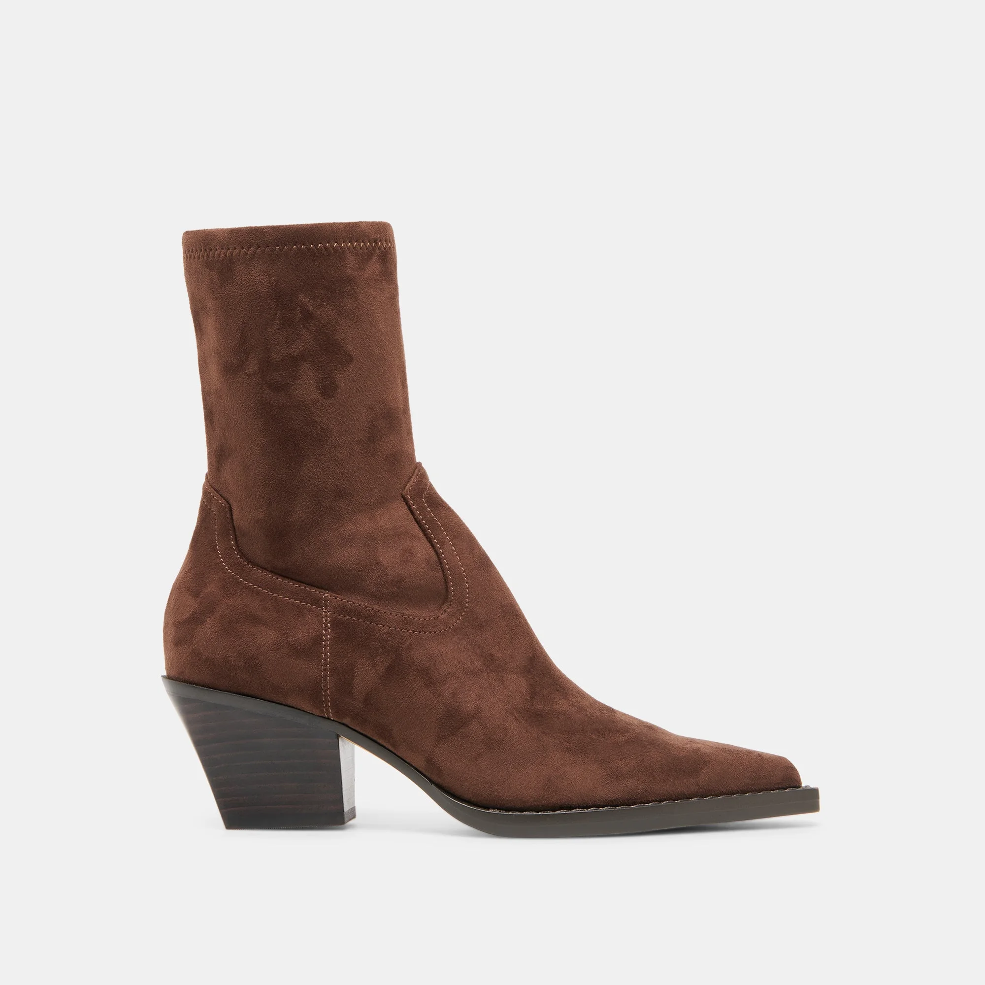 RUTGER BOOTS DK BROWN STELLA SUEDE - 1