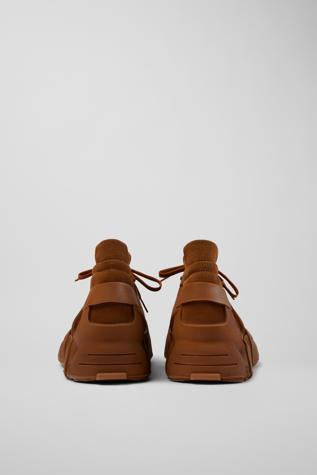 Brown Caged Sneakers - 3