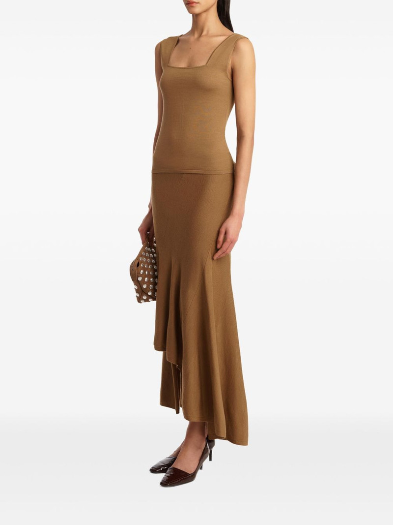 KHAITE square neck Sani top outlook