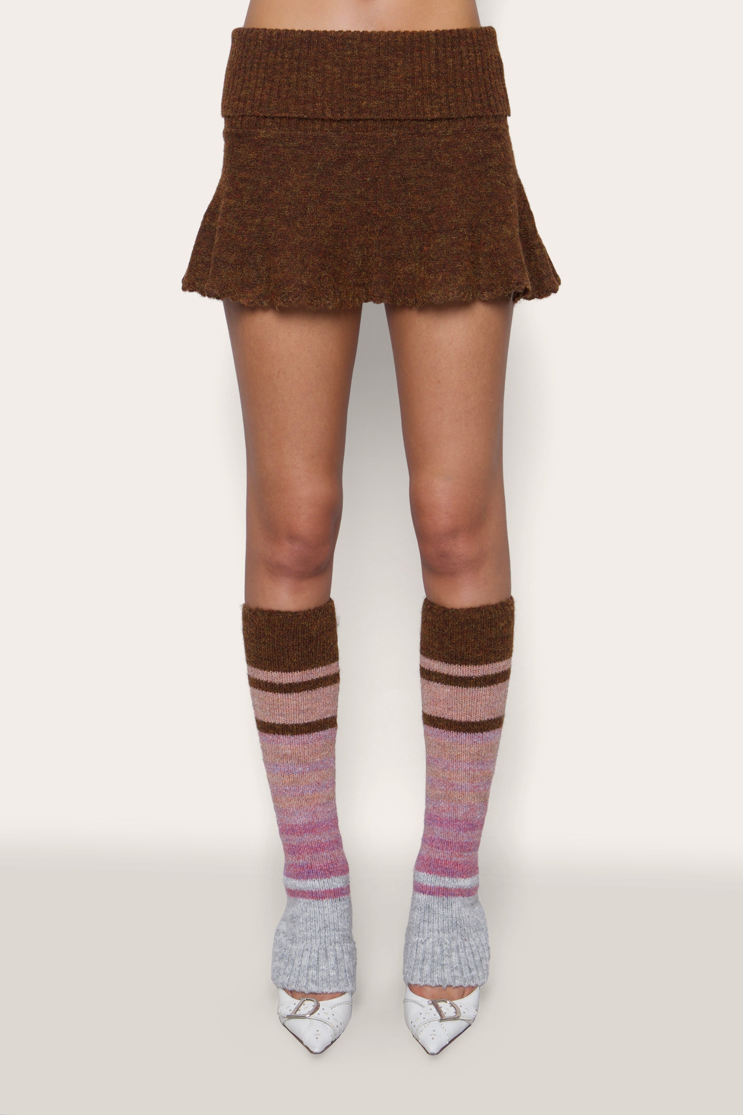 STRIPED LEG WARMER - 3
