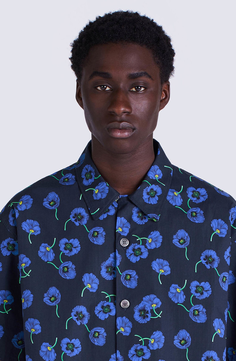 'KENZO Poppy' Hawaiian shirt 7