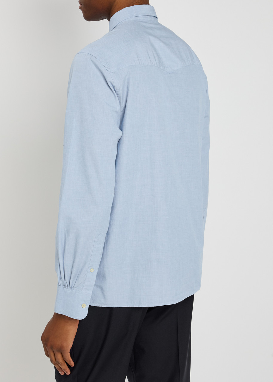Officine Générale Cotton-poplin Shirt - 3