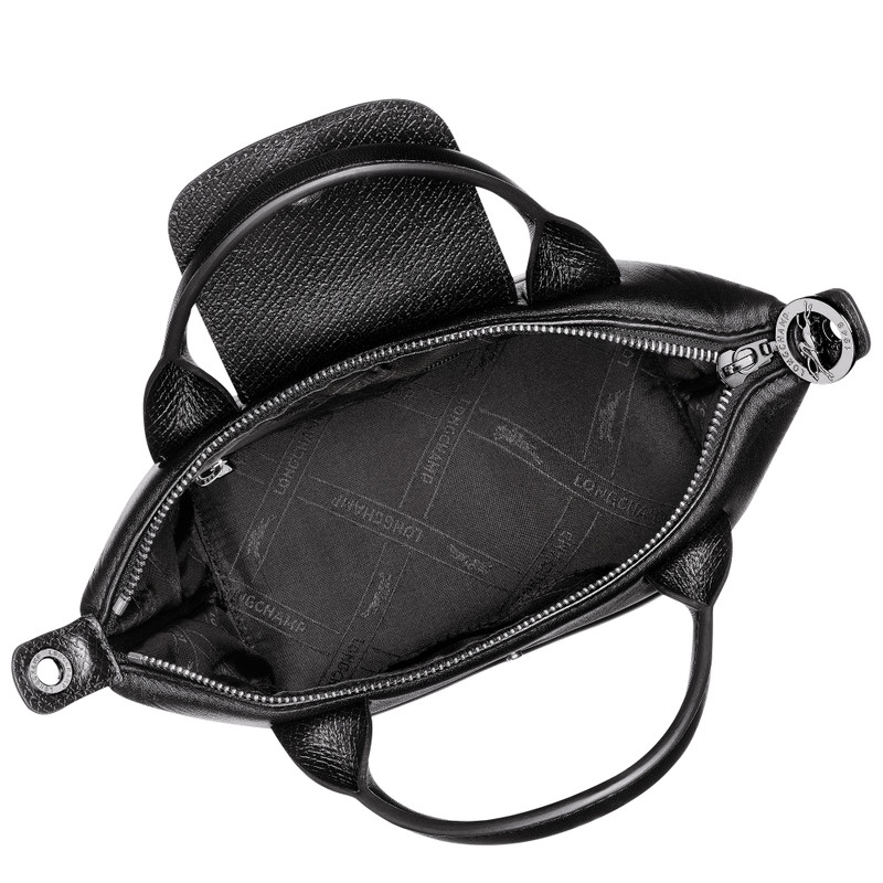 Le Pliage Xtra XS Handbag Black - Leather 5