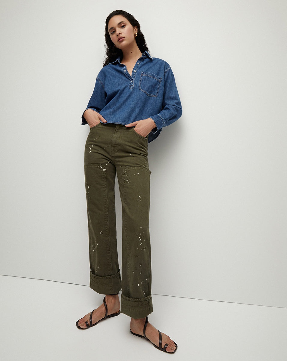 AVOLA CHAMBRAY SHIRT - 5
